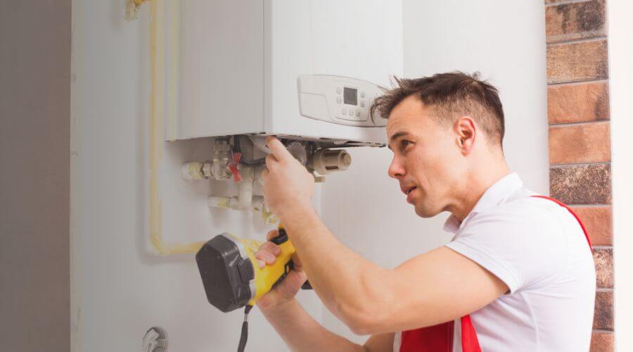 Local tankless water heater installation in Hoffman Estates, IL